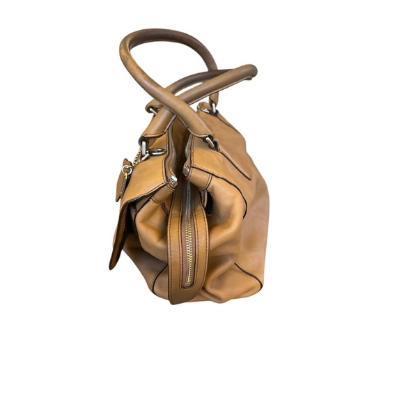 Coach Legacy Pinnacle Harper Satchel Tawny Creed A1371-23563 Color is Tawny - Picture 9 of 12